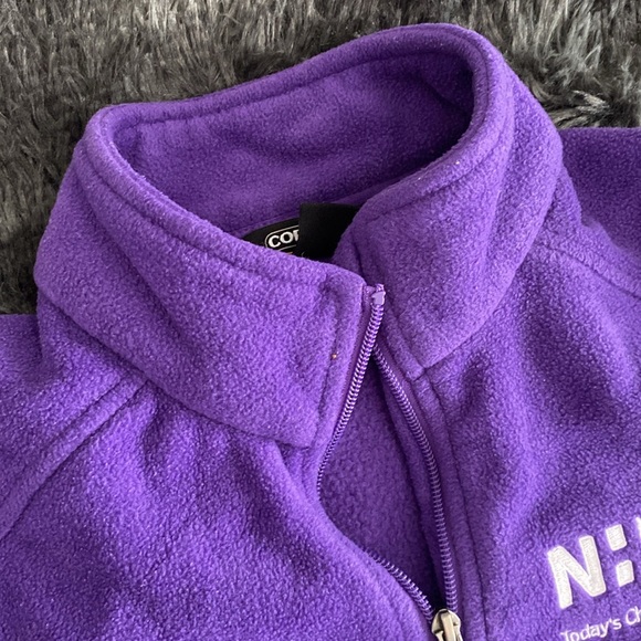 Novant Health purple fleece jacket - Today’s Child Learning Center edition - Picture 14 of 17
